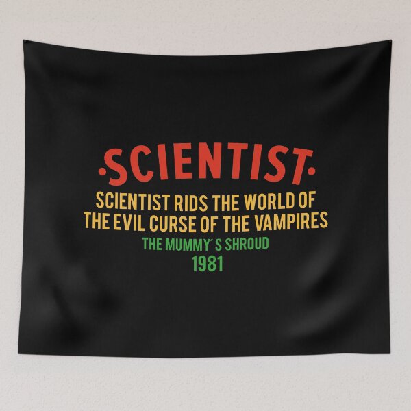 Item preview, Scientist - Rids the World of the Evil Curse of the Vampires designed and sold by Boogosh.