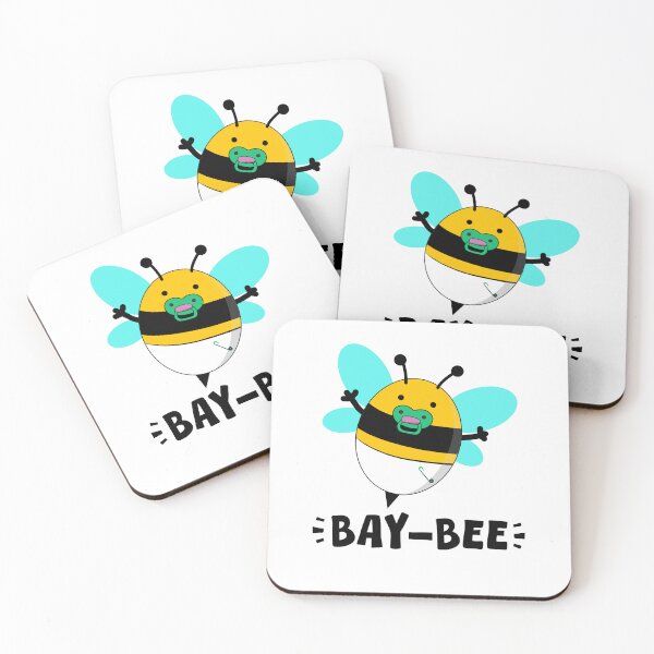 Item preview, Bay-bee – Baby Bee Doodle, Cute & Whimsical Sketch, Playful Insect Art designed and sold by koreatvtea.