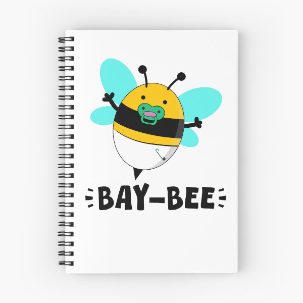 Item preview, Bay-bee – Baby Bee Doodle, Cute & Whimsical Sketch, Playful Insect Art designed and sold by koreatvtea.