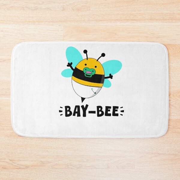 Item preview, Bay-bee – Baby Bee Doodle, Cute & Whimsical Sketch, Playful Insect Art designed and sold by koreatvtea.