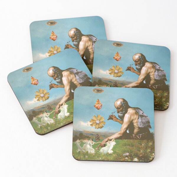 Item preview, The Old Man with Broken Wings and His Muses designed and sold by Hiroshi-Miller.
