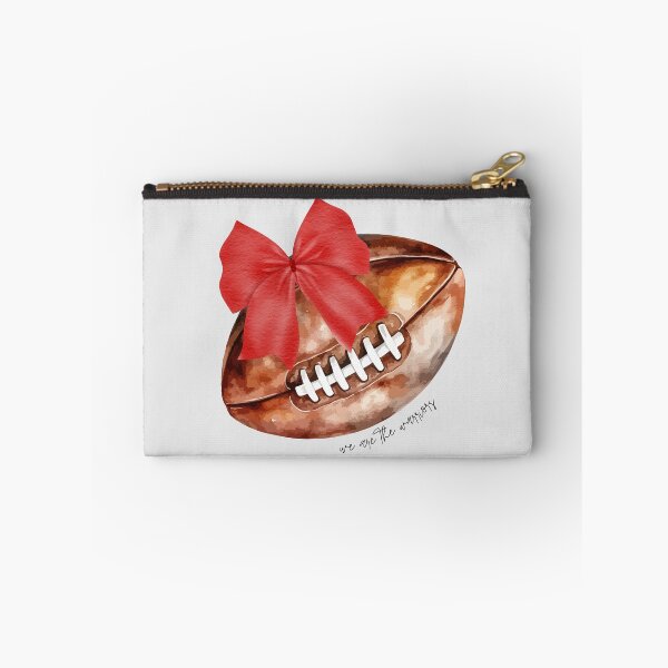 Item preview, Cute Football Mom, Red Coquette Bows rugby ball designed and sold by Cyrensea.