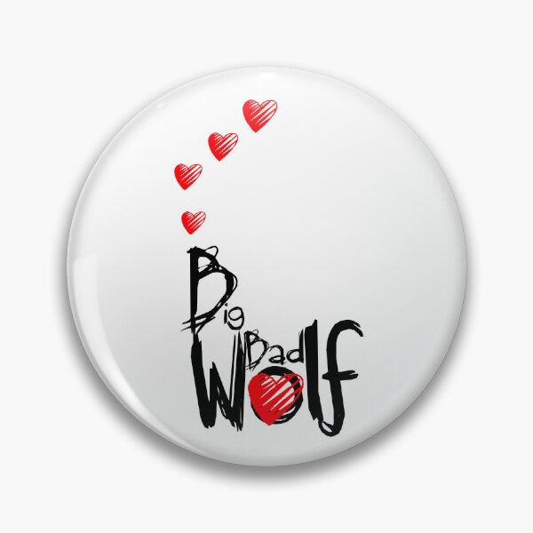 Item preview, Big Bad Wolf Howling Hearts designed and sold by Carrie Potter.