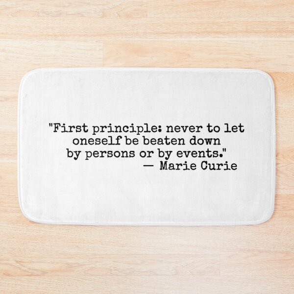 Item preview, Marie Curie - First Principle designed and sold by eddsi.