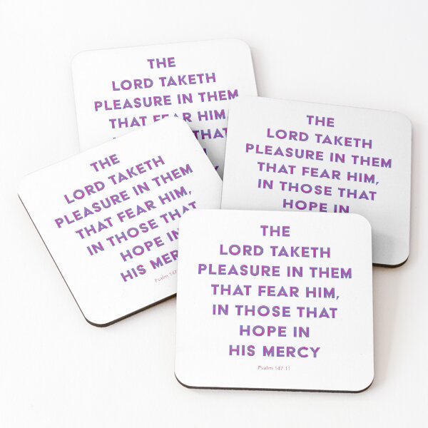 Item preview, Psalm 147:11 designed and sold by SecretSamaritan.