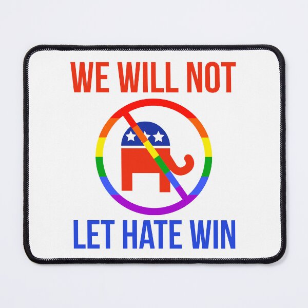 Item preview, We will not let hate win. designed and sold by Rachel the Artist .