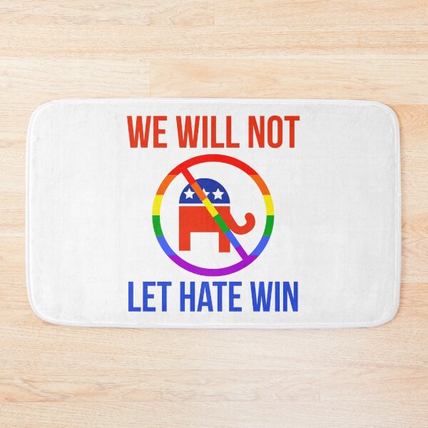 Item preview, We will not let hate win. designed and sold by Rachel the Artist .