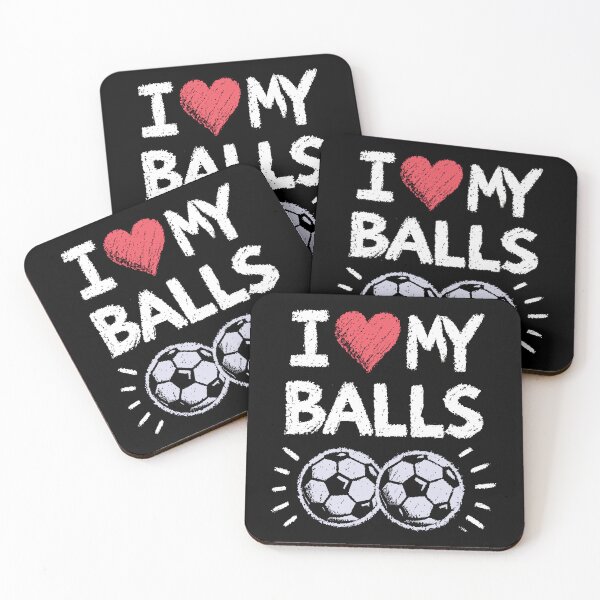 Item preview, Funny Soccer Ball Love Design designed and sold by Tabu Touch.