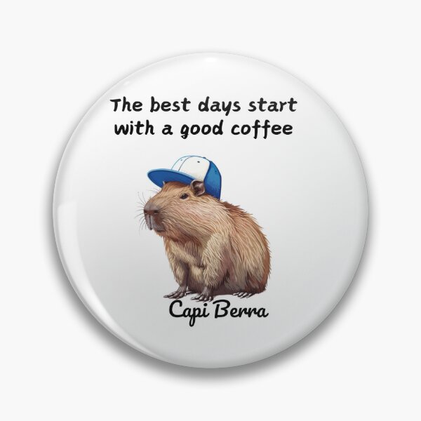Item preview, Capybara Coffee designed and sold by Mugsmining.