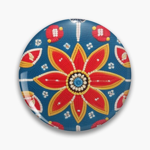 Item preview, Peruvian beaded floral  designed and sold by Roxburylane.