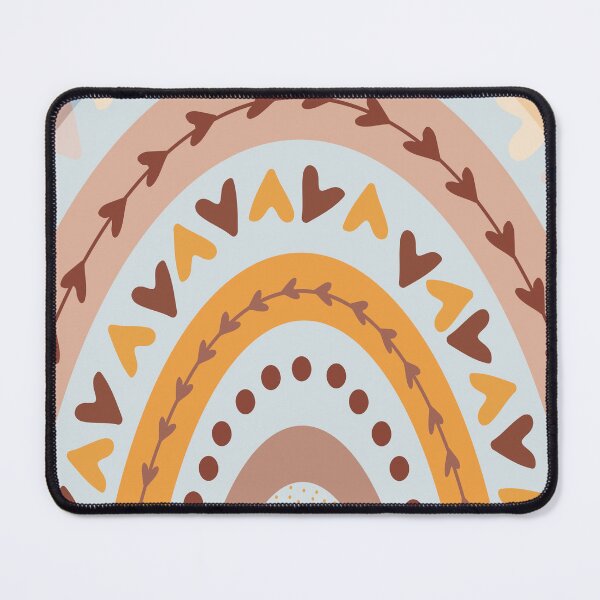Item preview, Boho rainbow vintage sticker design designed and sold by ArtHubdecor.