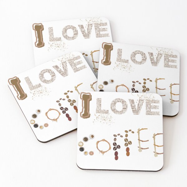 Item preview, I Love Coffee designed and sold by MDjabershop.