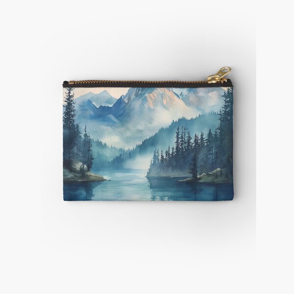 Item preview, Nature Lake And Mountains, Lake Wall Art designed and sold by NicolasGlowArt.