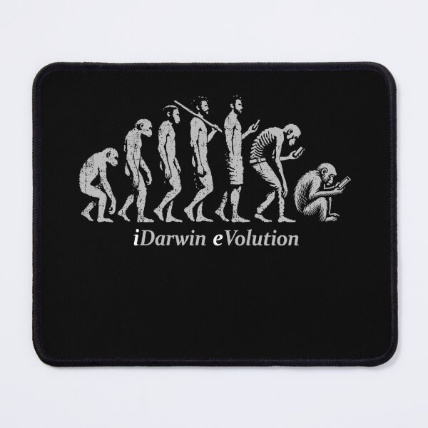 Item preview, iDarwin Evolución Tecnología Humor Diseño designed and sold by Tabu Touch.