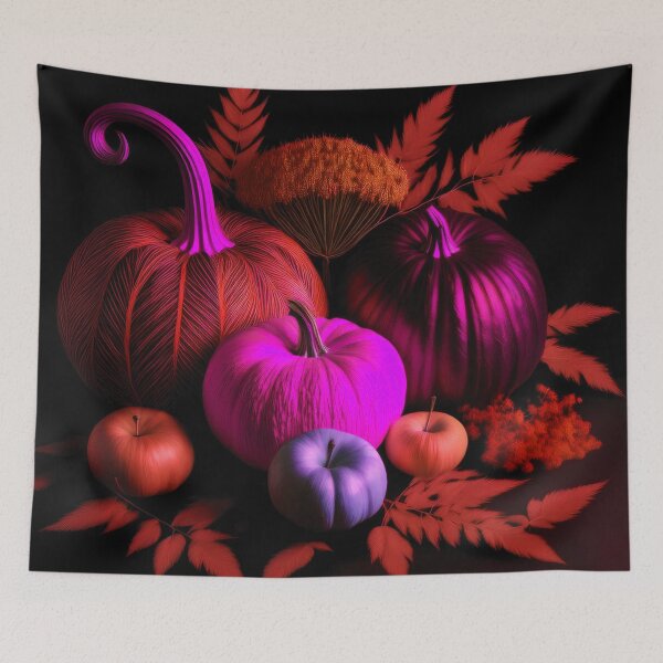 Item preview, Colorful pumpkins  - autumn composition.3 designed and sold by My-fake-places.
