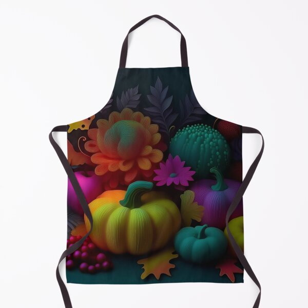 Item preview, Colorful pumpkins - autumn composition.5 designed and sold by My-fake-places.