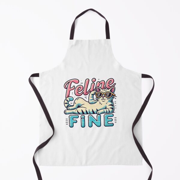 Artikelvorschau, Feline Fine Cool Cat Entspannen mit Stil entworfen und verkauft von DuxDesigns.