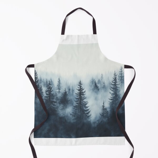 Item preview, Watercolor Foggy Forest, Wall Art designed and sold by NicolasGlowArt.