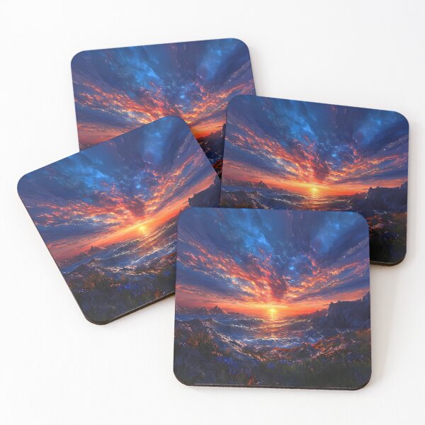 Item preview, Breathtaking Fiery Sunset designed and sold by Design-Illusi0n.