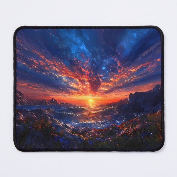 Item preview, Breathtaking Fiery Sunset designed and sold by Design-Illusi0n.