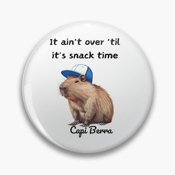 Item preview, Capybara Snack time designed and sold by Mugsmining.