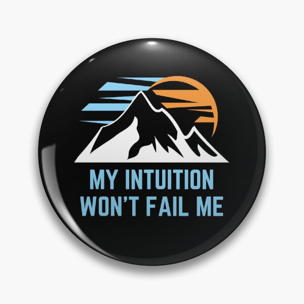 Item preview, Motivational My Intuition Won't Fail Me designed and sold by Betsytiptoe.