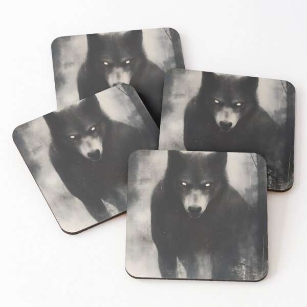 Item preview, A Wendigo in the Shadows Print designed and sold by JaimeLikes.