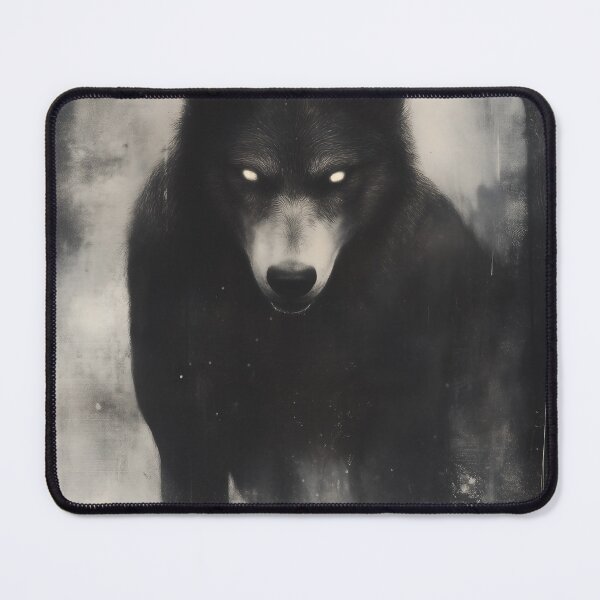 Item preview, A Wendigo in the Shadows Print designed and sold by JaimeLikes.