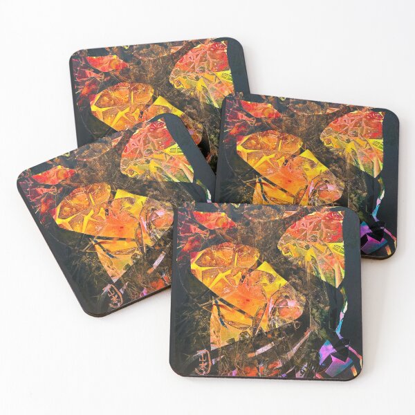 Item preview, Rainbow Kimono Art with Tree, Experimental Acrylic Painting, Abstract Japanese Artwork, Nature-Inspired Abstract Expressionism, Unique Japanese Gifts designed and sold by Windwalker Dreams Art.