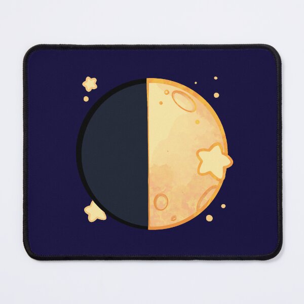 Item preview, First Quarter Moon designed and sold by MidnightTeashop.