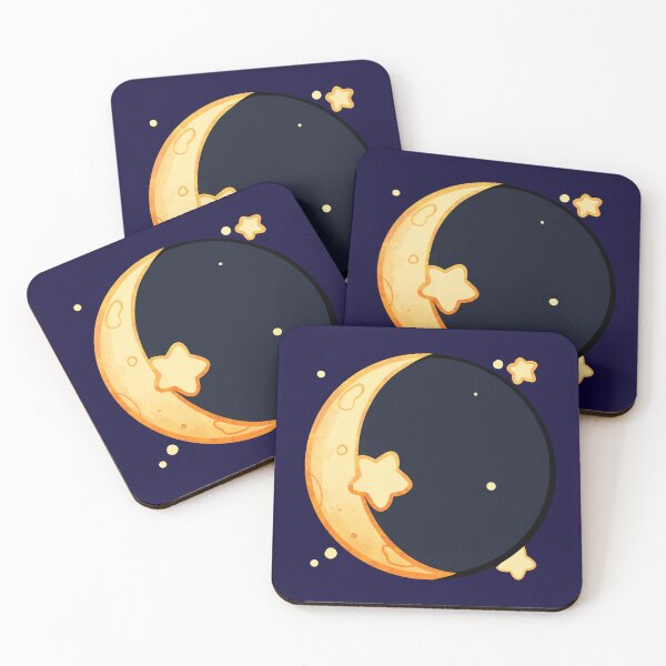 Item preview, Waning Crescent Moon designed and sold by MidnightTeashop.