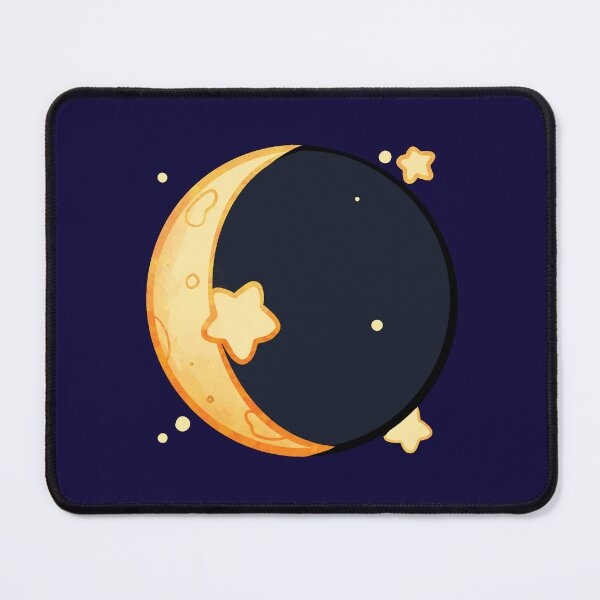 Item preview, Waning Crescent Moon designed and sold by MidnightTeashop.