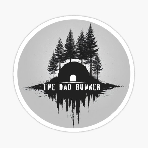 Vista previa del artículo con la obra «El búnker del papá», diseñado y vendido por thedadbunker.