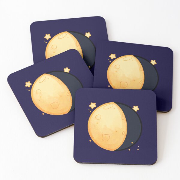 Item preview, Waning Gibbous Moon designed and sold by MidnightTeashop.