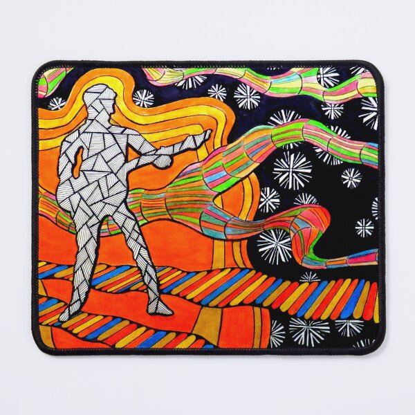 Item preview, 875 - GUITARIST DESIGN - 04 - DAVE EDWARDS - COLOURED PENCILS - 2024 designed and sold by BLYTHART.