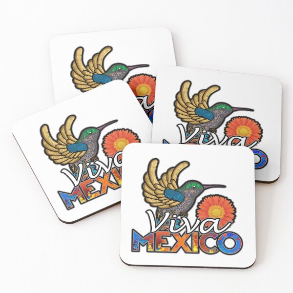 Item preview, Hummingbird, Mexican hummingbird. Bird, flying, Viva Mexico designed and sold by fashionlabrador.