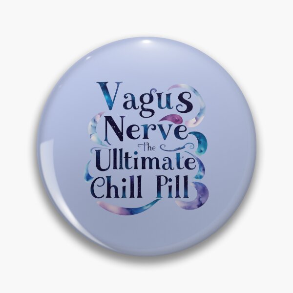 Item preview, Vagus Nerve: The Ultimate Chill Pill designed and sold by LyricsWear.
