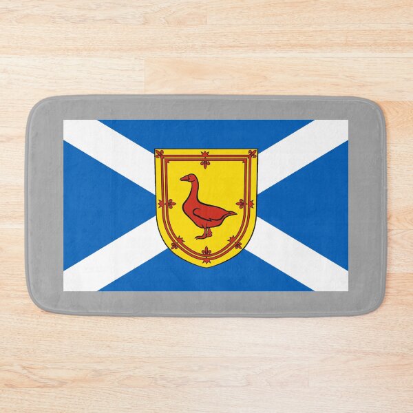 Item preview, Scottish Saltire Flag with Goose Shield (bratach shalainn na h-Alba le sgiath 'gèadh') designed and sold by JonathanR1994.