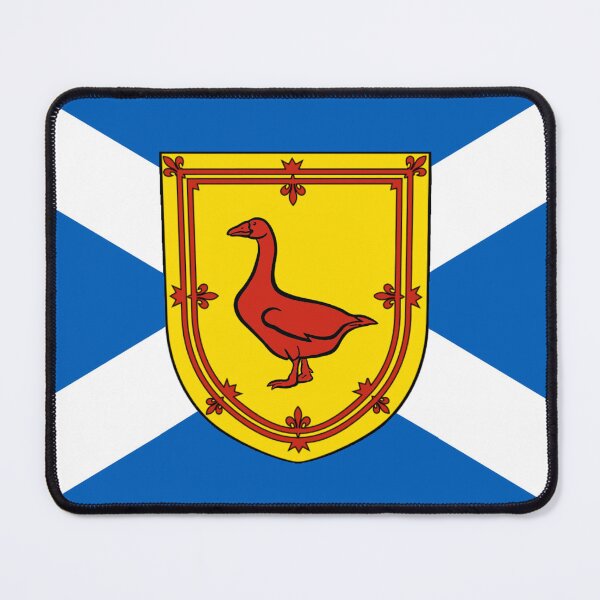Item preview, Scottish Saltire Flag with Goose Shield (bratach shalainn na h-Alba le sgiath 'gèadh') designed and sold by JonathanR1994.