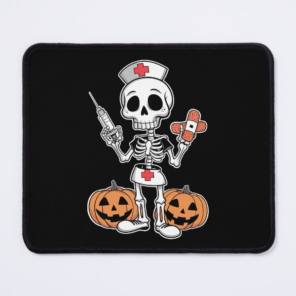Item preview, Spooky Nurse Skeleton Halloween designed and sold by Serbin.