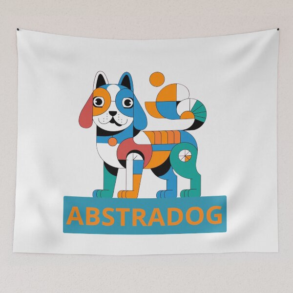 Item preview, Abstradog. Abstract dog. designed and sold by AnnDart.