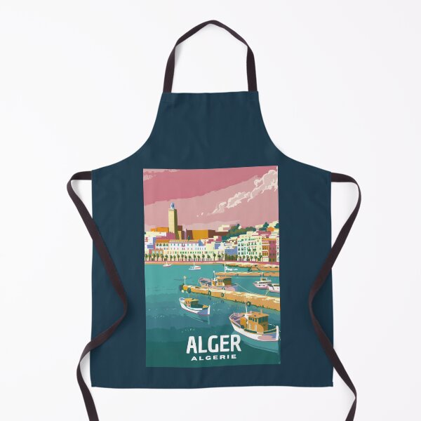 Item preview, A Vintage Travel Illustration of Alger - Algerie designed and sold by GoodOldVintage.