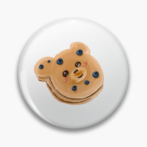 Item preview, Cute Blueberry Pancake Stack Sticker  designed and sold by artiistsama.