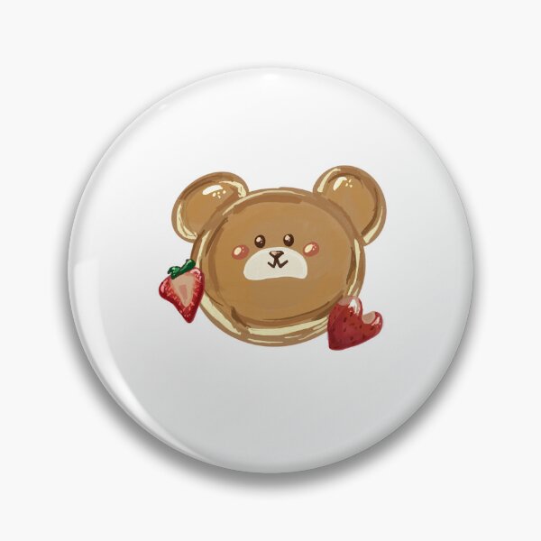 Item preview,  Cute Strawberry Pancake Stack Sticker designed and sold by artiistsama.