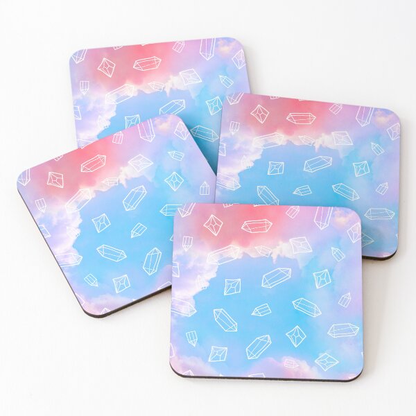 Item preview, Blue Pink and Purple Clouds Sky Crystals  designed and sold by WildWoodlandWitch.