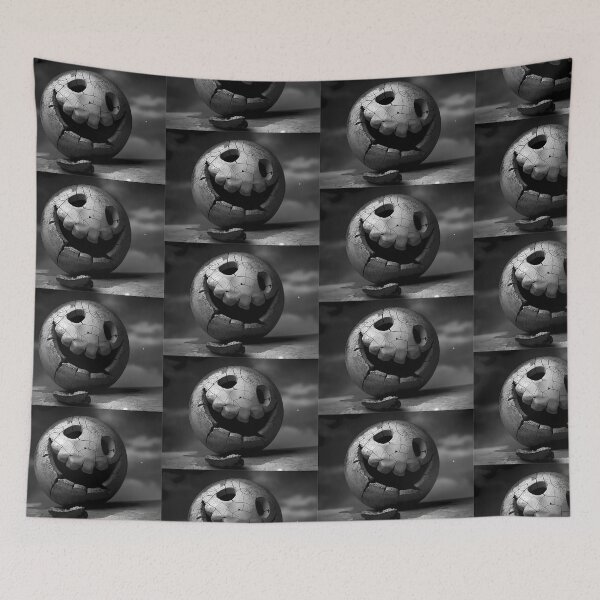 Item preview, Smile in the Shadows: Where Joy Meets Decay - Smiley Face crumbling designed and sold by ljgift.