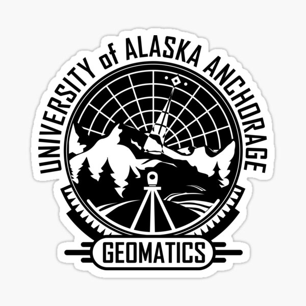 Geomatics badge Sticker