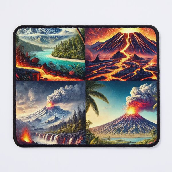 Item preview, Active volcanoes, around the world designed and sold by NERO gOVEDI.
