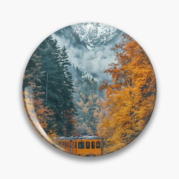 Item preview, Through the Window: Autumn Journey to the Mountains designed and sold by oanaunciuleanu.