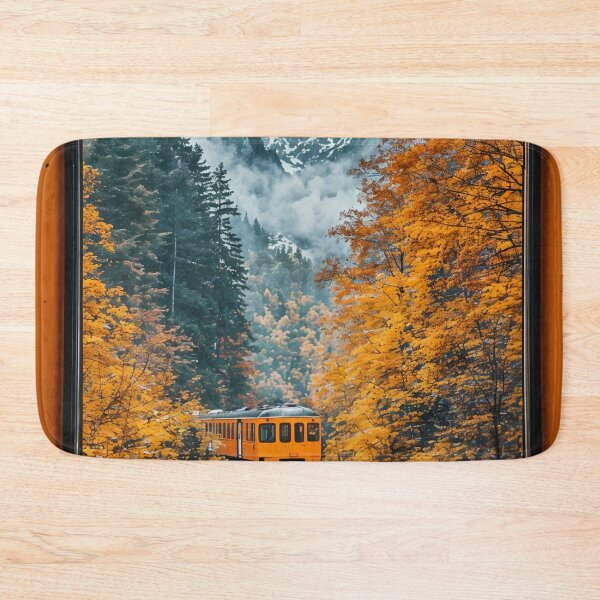 Item preview, Through the Window: Autumn Journey to the Mountains designed and sold by oanaunciuleanu.